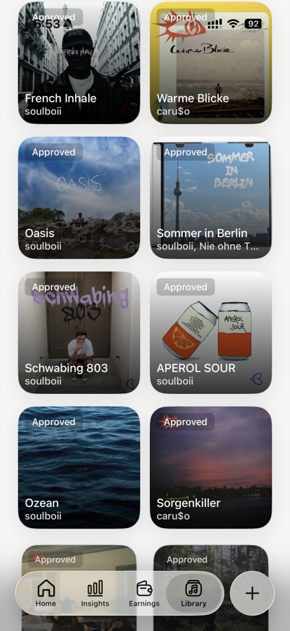 The MOOSYC library on iPhone